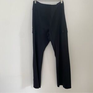 Athleta Black Delancey Straight Cargo Pants